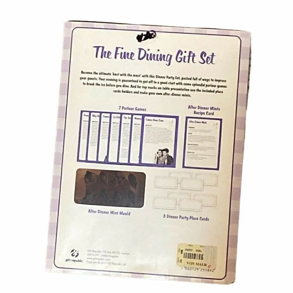 Fine Dining Gift Set DINNER PARTY Kit New - Picture 2 of 2